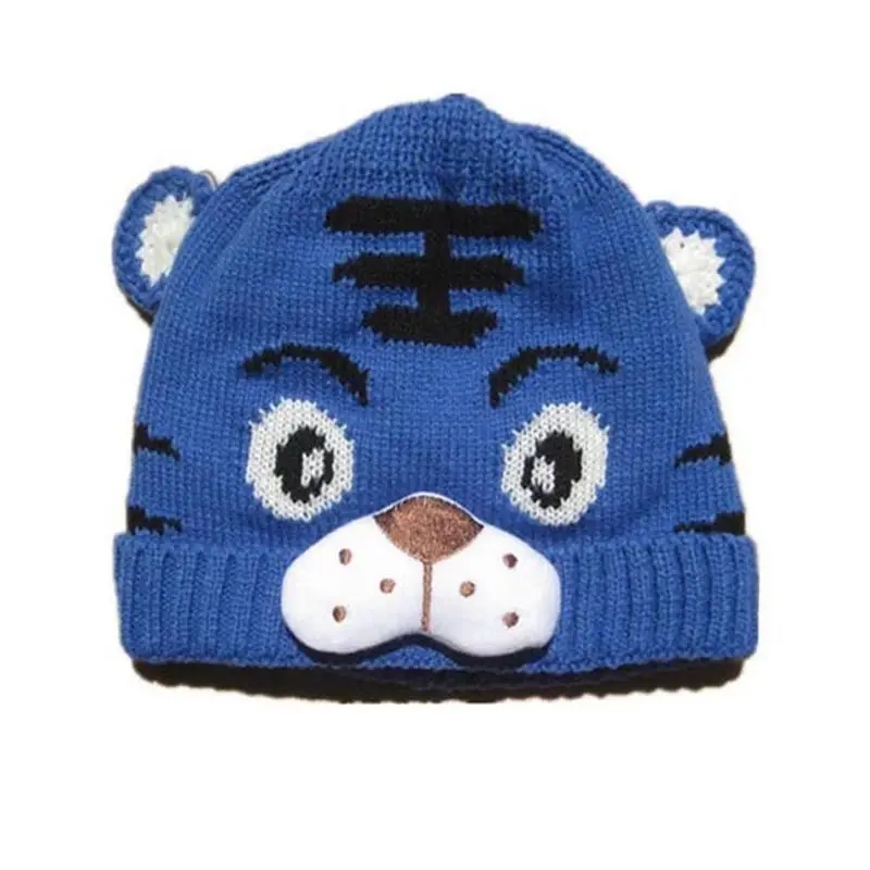 1pcs Baby Girls Boys Kids Toddlers Crochet Knit Cute Tiger Hat Cap Beanie Bonnet | Детская одежда и обувь