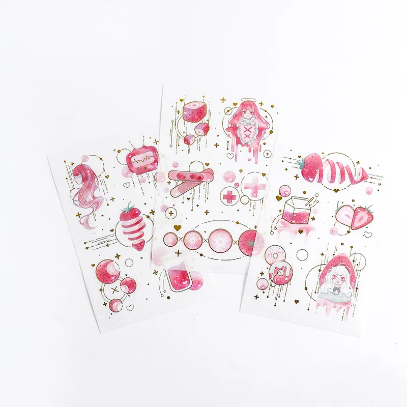 

20sets/1lot Dream Star Series Diary Planner Decorative Mobile Stickers Scrapbooking Craft Stationery Stickers