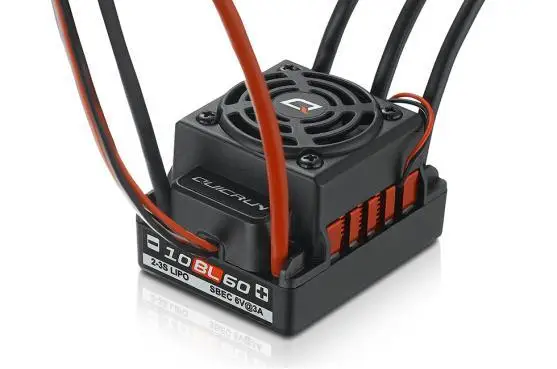Щеточный электронный регулятор скорости HobbyWing QuicRun WP 10BL60 бесщеточный