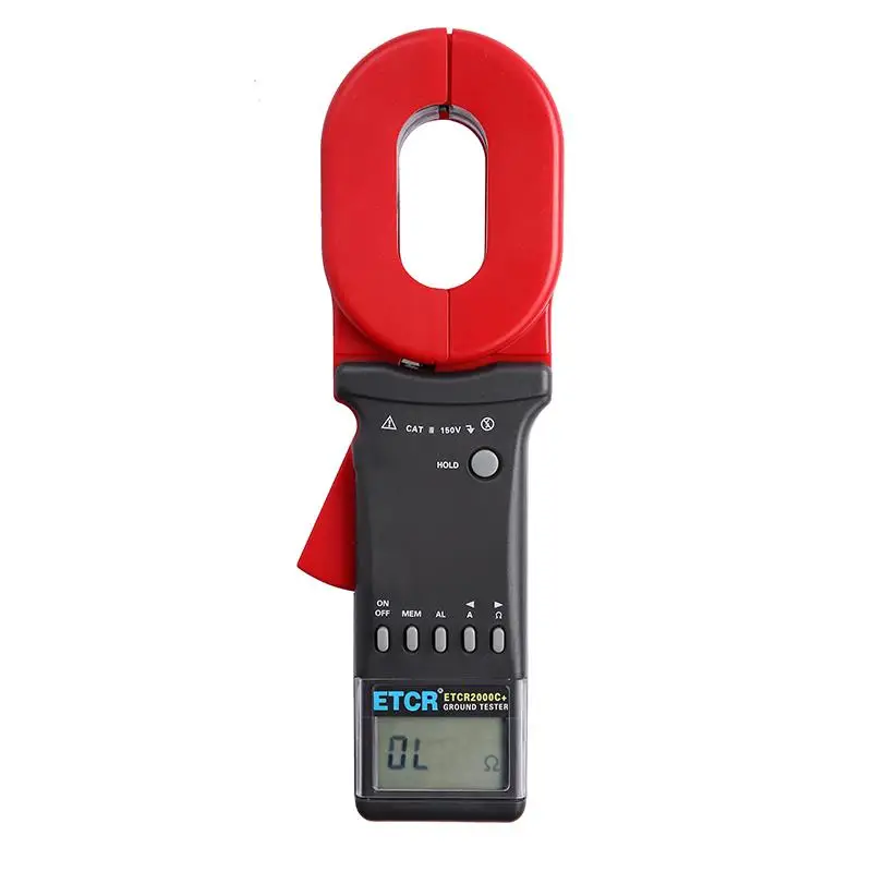 

ETCR2000C+ Clamp Earth Resistance Tester 0.01-1200
