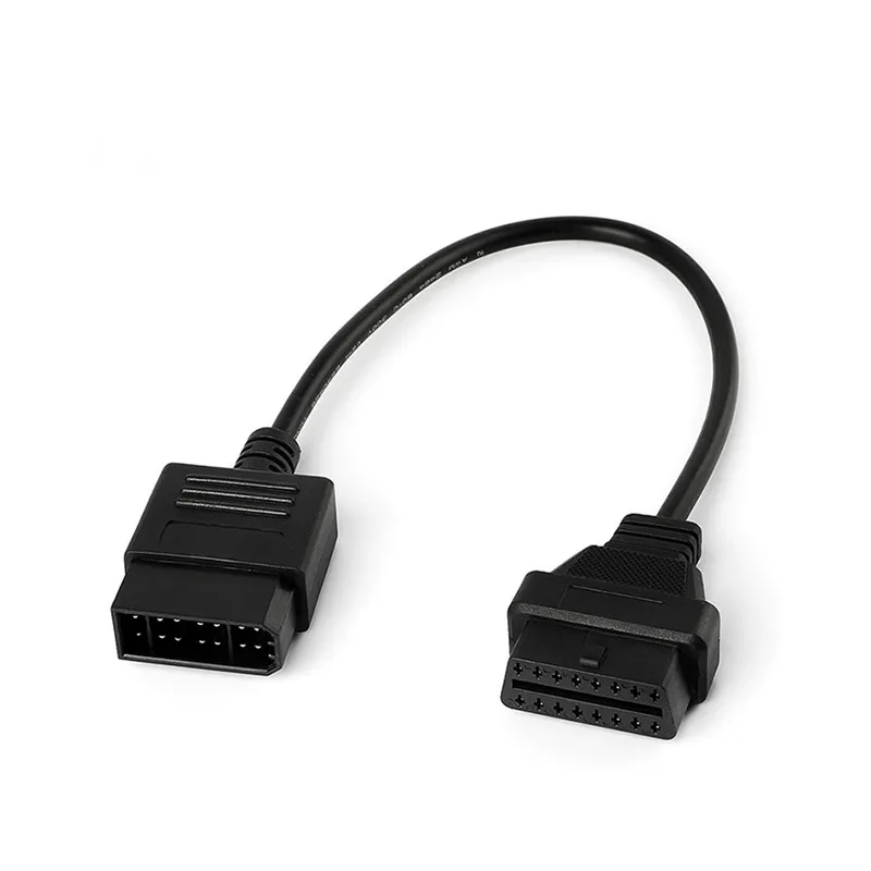 Кабель для Nissan 14 Pin OBD 14Pin к OBD2 OBDII 16 гнездовые адаптеры Автомобильные