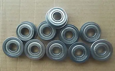 

10pcs MF84zz Shielded Flanged Model Ball Flange Bearing 4 x 8 x 3mm