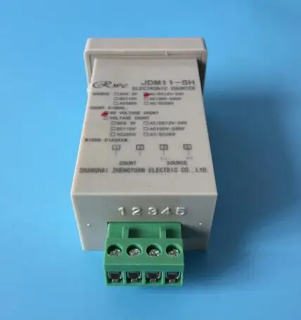 Электронный цифровой счетчик напряжения без и отображения 5 цифр AC380V/AC220V/DC24V/12 в