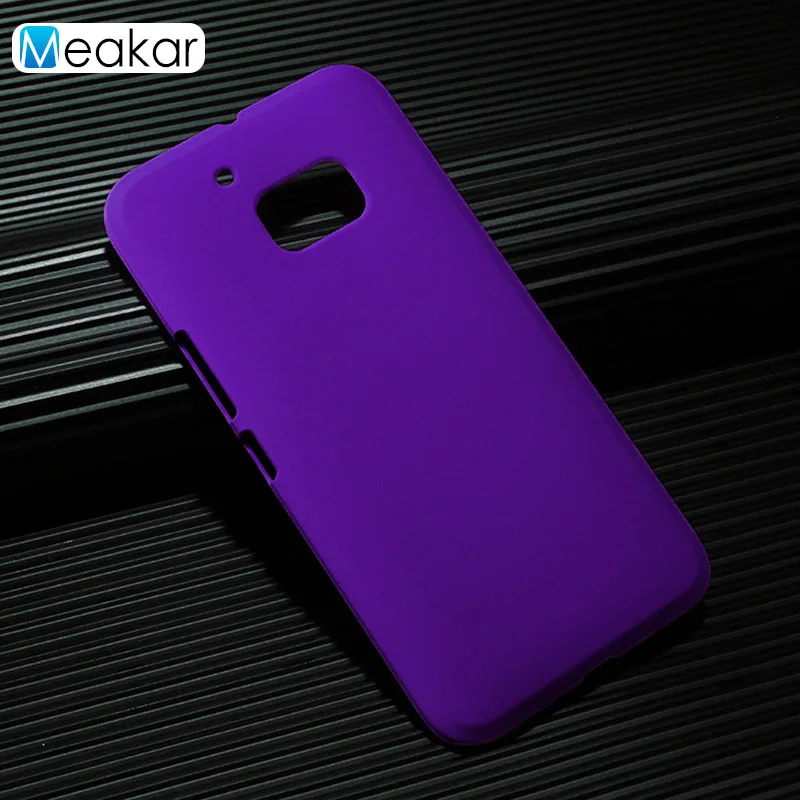 purple Матовый пластиковый чехол для телефона для Htc 10 чехол для Htc 10 стиль жизни чехол-лента на заднюю панель - Цвет: purple