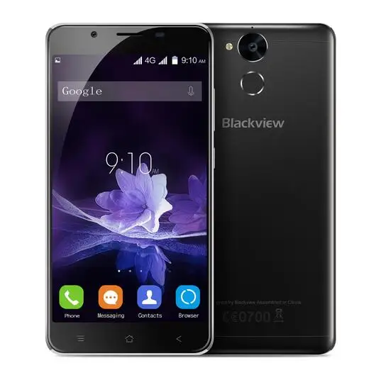 Смартфон Blackview P2 4 Гб+ 64 Гб LTE 6000 мАч 5,5 дюймов FHD Android 6,0 мобильный телефон MT6750T Восьмиядерный 13 МП+ 8 Мп камера 24 часа