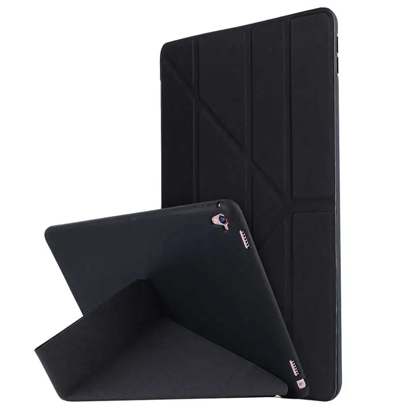 Ультратонкий силиконовый мягкий кожаный чехол для iPad 9 7 дюймов 2017 тонкий