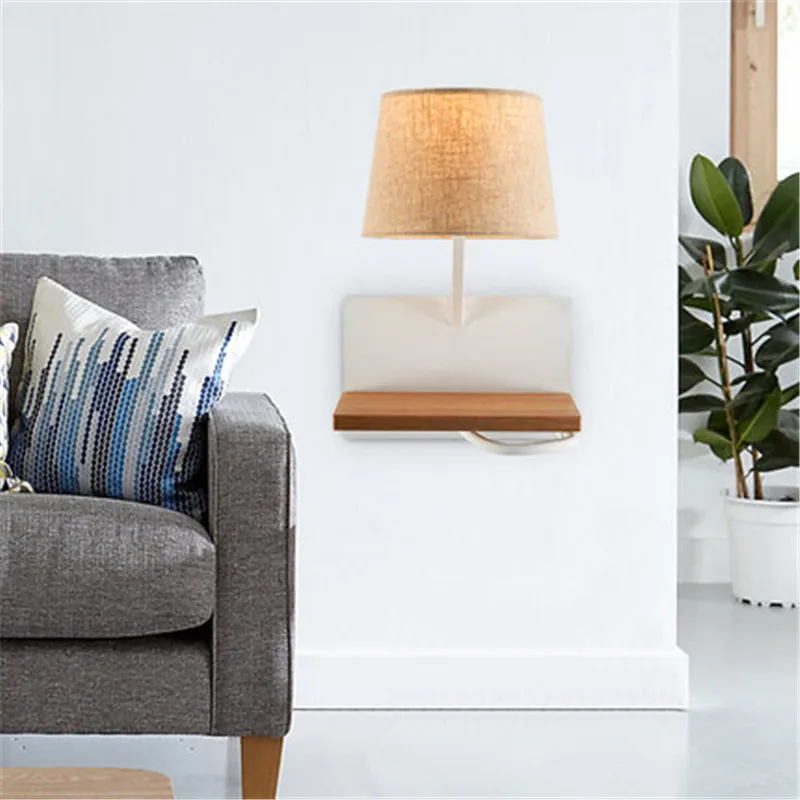 Креативное настенное бра с usb зарядкой современные светодиодные Настенные