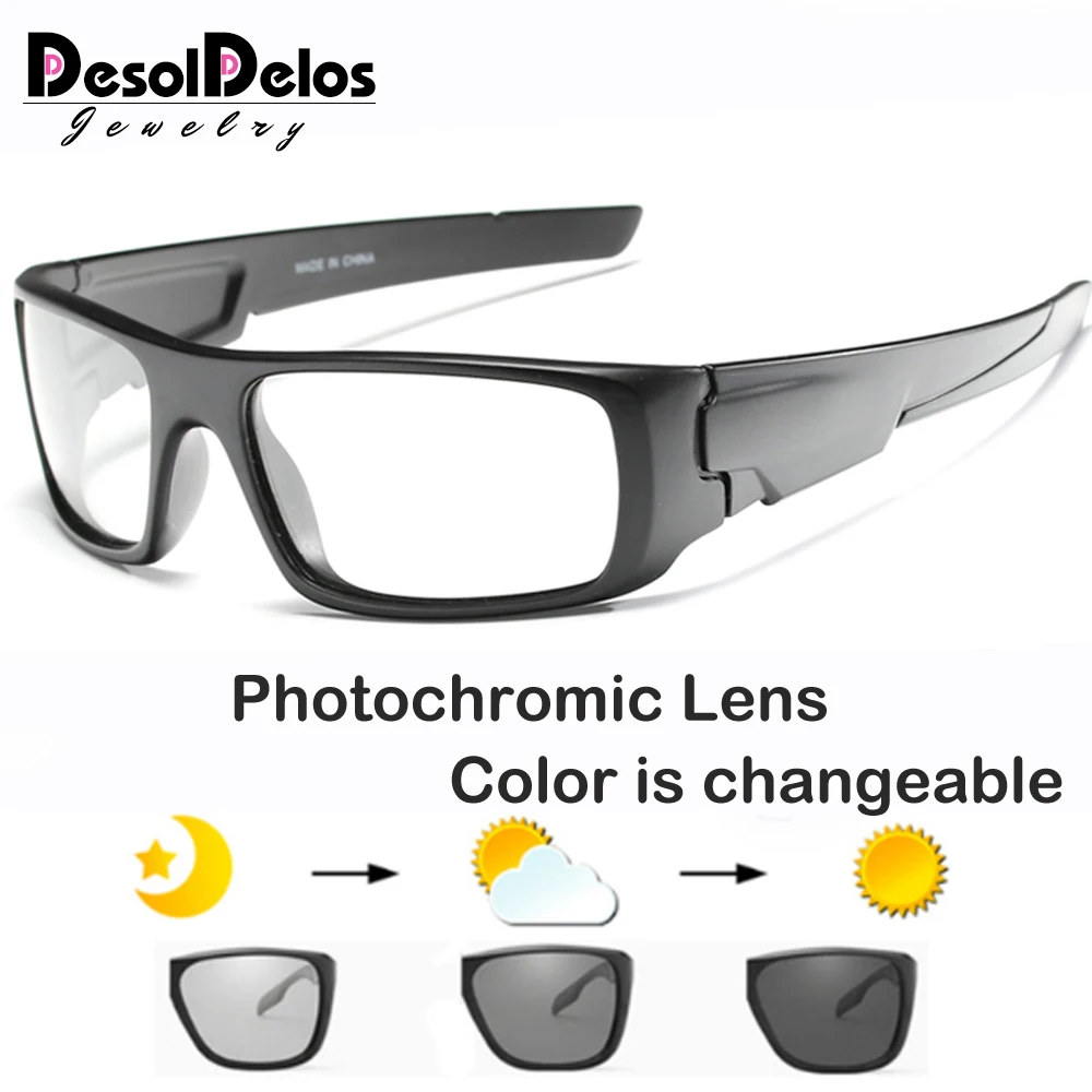 

2023 Photochromic Polarized Sunglasses Men Car Driving Goggles Sun Glasses Eyeglasses Lunettes De Soleil Pour Hommes Shades Men