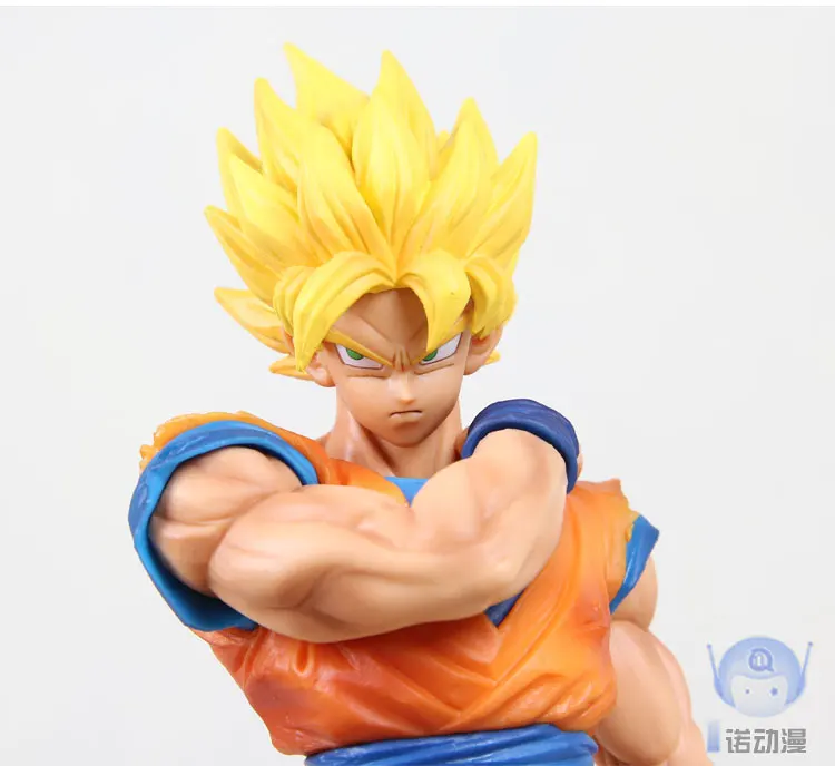Dragon Ball Z разрешение солдат Супер Саян Сон Гоку гокоу Вегета 20 см фигурка|banpresto dragon