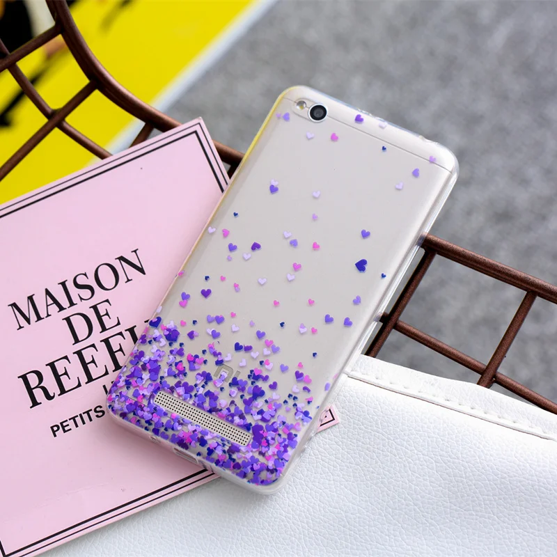 Painted Phone Case For Xiaomi Redmi 4X 4A Note 4 5A Soft TPU Printing Cover 3 Pro Mi Mix Bags |