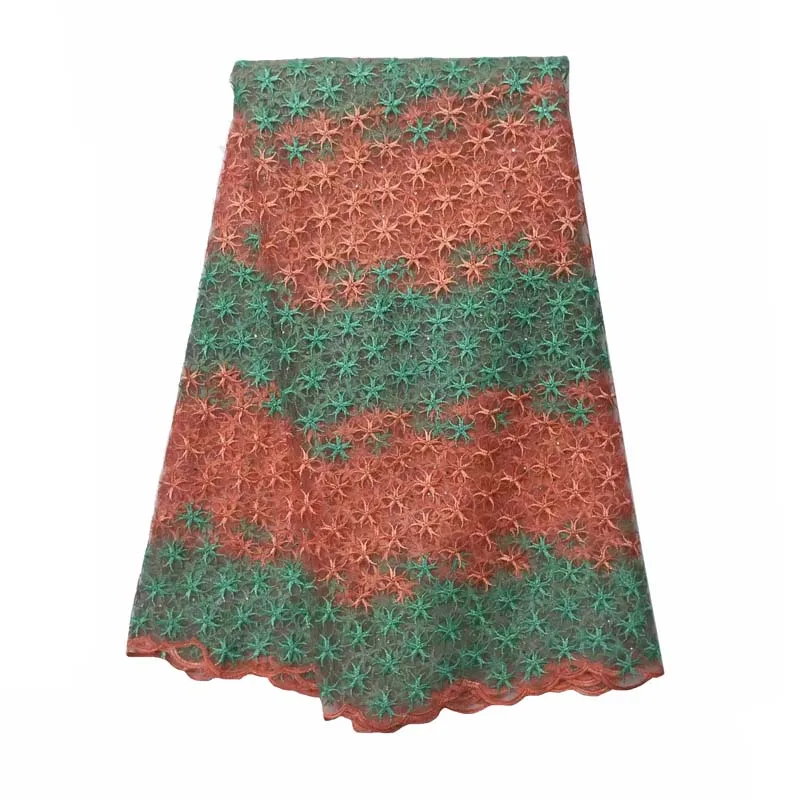 Кружева и ткани Новый Высокое Качество Сладкий Дизайн камни Нигерийский