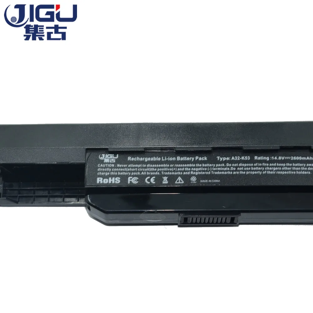 Аккумулятор для ноутбука JIGU ASUS X43BY K53JC Pro4H X84HR K53JF K84 P43F X43S P53 K53JT X44C K84L X53S X43E K53L853
