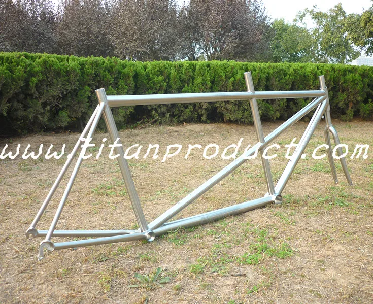 Gr.9 бесшовная труба Ti Road Tandem велосипедная Рама | Спорт и развлечения