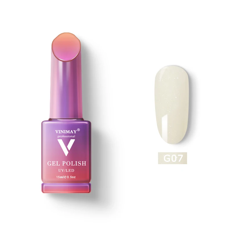 G07 VINIMAY, Новое поступление, Гель-лак для ногтей vernis, полуперманентный УФ-лак, впитывающий Гель-лак для ногтей, Гель-лак для маникюра, лак для ногтей - Цвет: G07