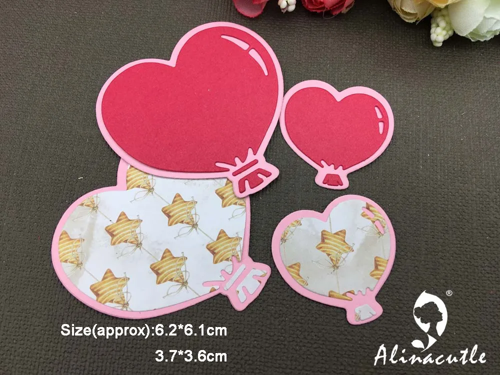 Металлические режущие штампы для резки alinacraft 2 шт. Многослойные воздушные шары