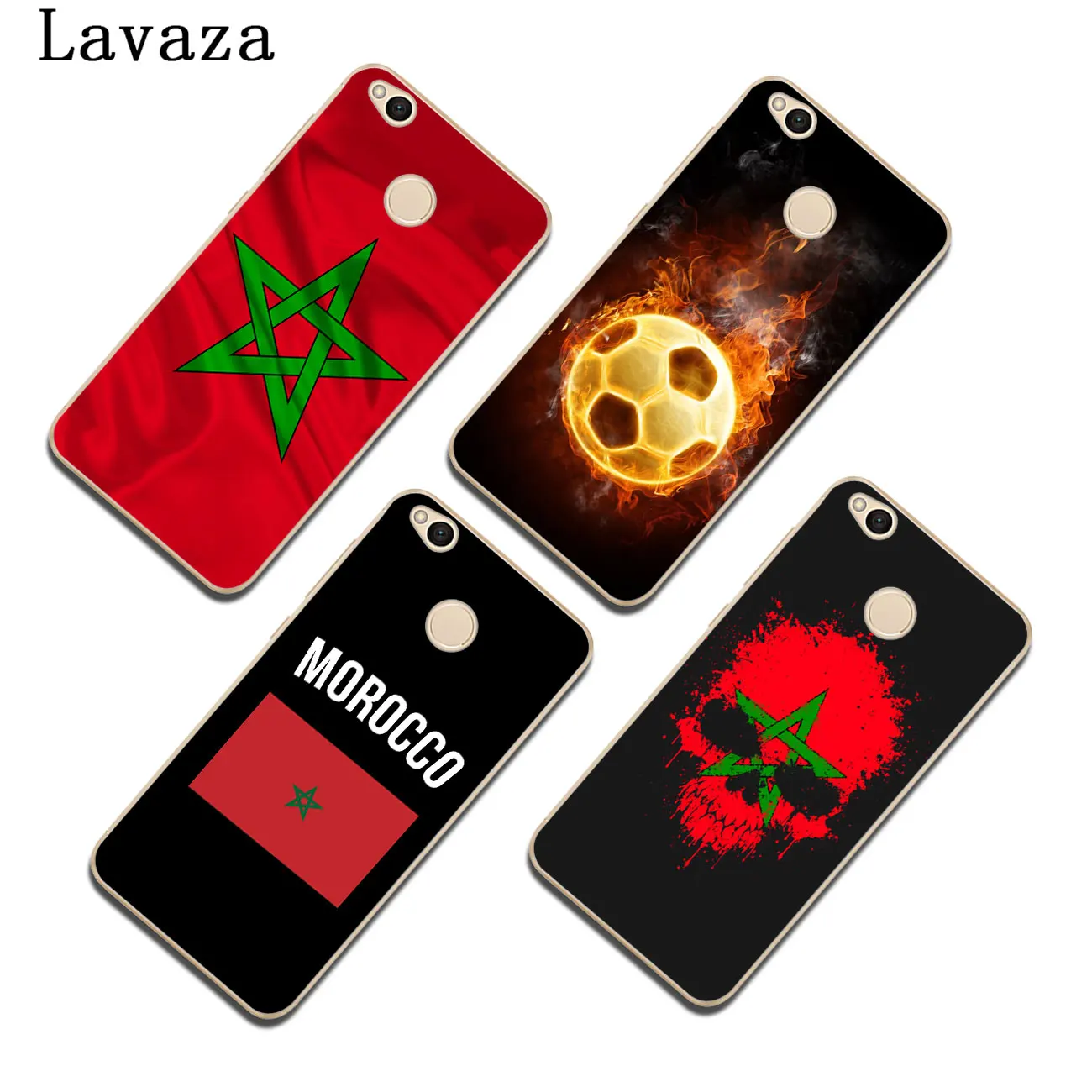 Твердый чехол для телефона Lavaza Morocco Soccer football flag Xiaomi Redmi 8A 7A 6A 5A K20 Note 8 8T 7 5 6 Pro 4