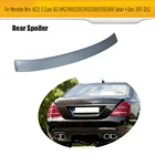 S класс серый ABS задний спойлер крыла окна для Mercedes Benz W221 S63 AMG S350 S400 S450 S500 S550 S600 Седан 4 двери 07-12