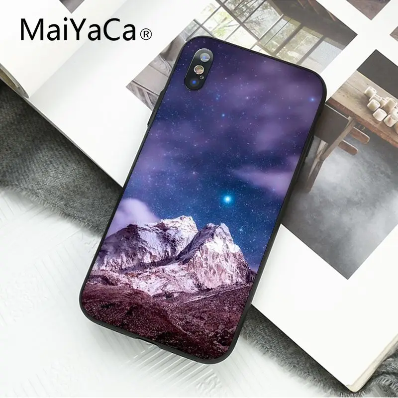 С космическим звездным принтом Чехол для мобильного телефона iphone 12 11 pro MAX X XS 6 6s 7 8