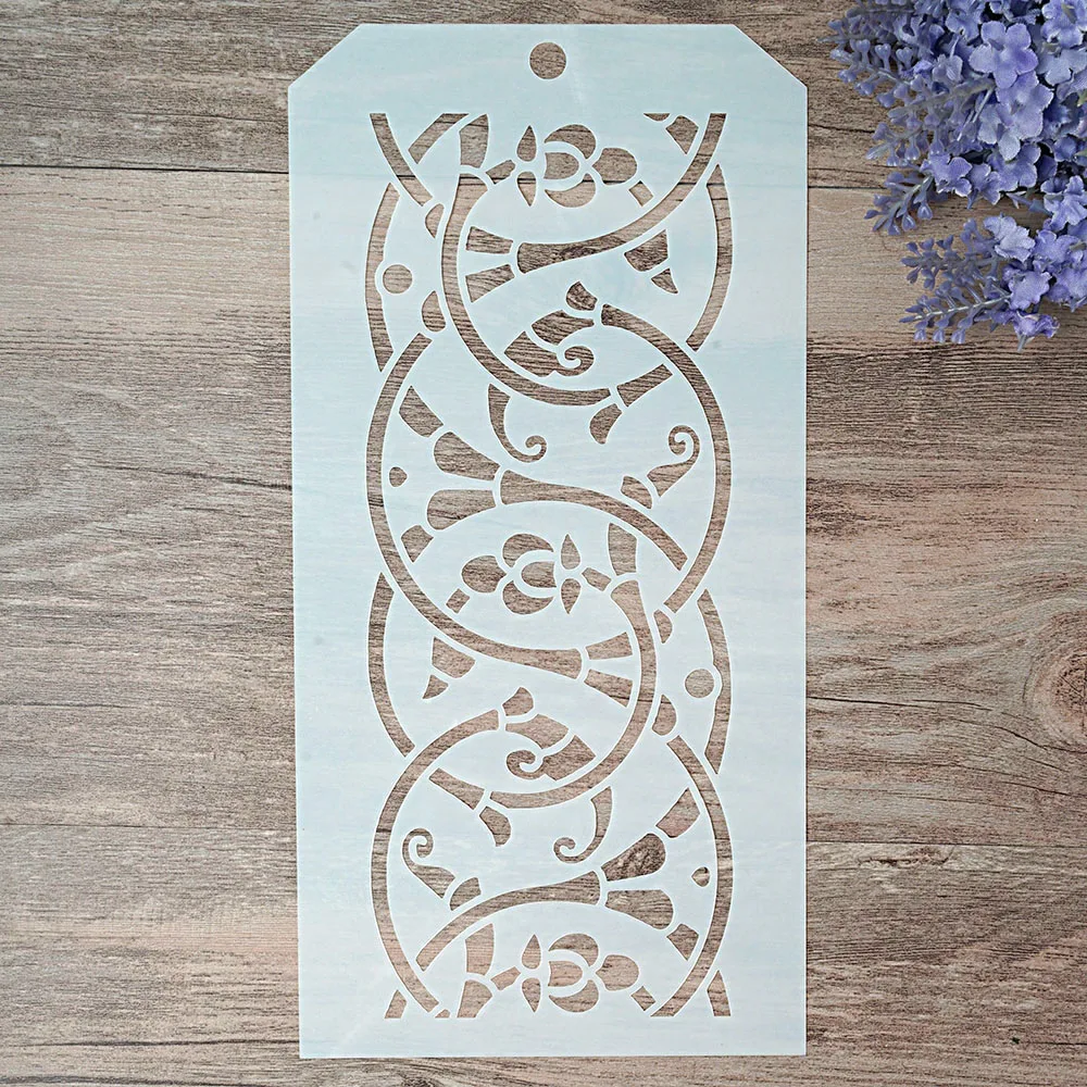 ST122448 12*24 см DIY ремесло Многослойные трафареты для стен Живопись штампованная для скрапбукинга штампы альбом декоративное тиснение бумажные карты - Цвет: ST122448