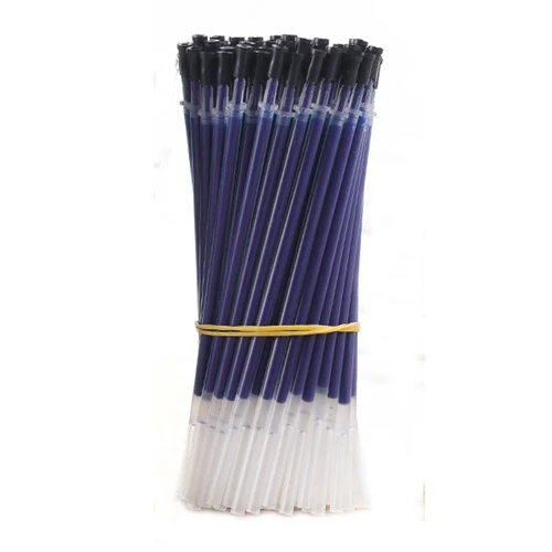 20pcs blue 20 шт./лот, гелевая ручка, заправка, нейтральная чернильная ручка, заправка, 0,38 мм, черный, синий, красный, Наконечник иглы, запасной стержень для офиса, школы, принадлежности для экзамена - Цвет графита: 20pcs blue