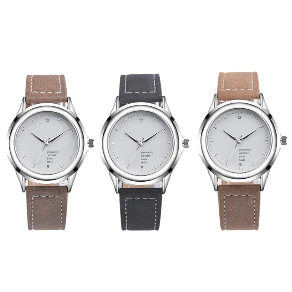 Модные повседневные мужские и женские часы OKTIME 2020 Роскошные Кварцевые наручные с