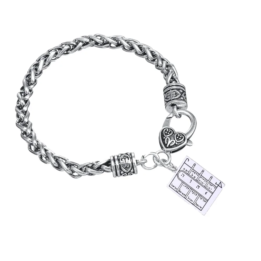 Teamer античный серебряный сверхнатуральный ключ короля Соломон Пентакль открытые