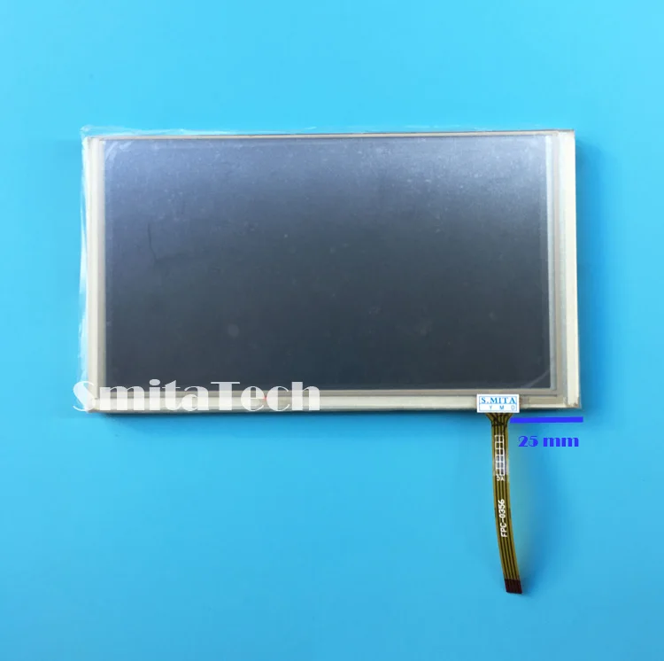 lcd with touch B 6," HSD062IDW1 A00 A01 A02 ЖК-дисплей экран автомобиля gps планшета Дисплей и 155*88 мм 4-проводной резистивный сенсорный экран замена сенсорной панели - Цвет: lcd with touch B
