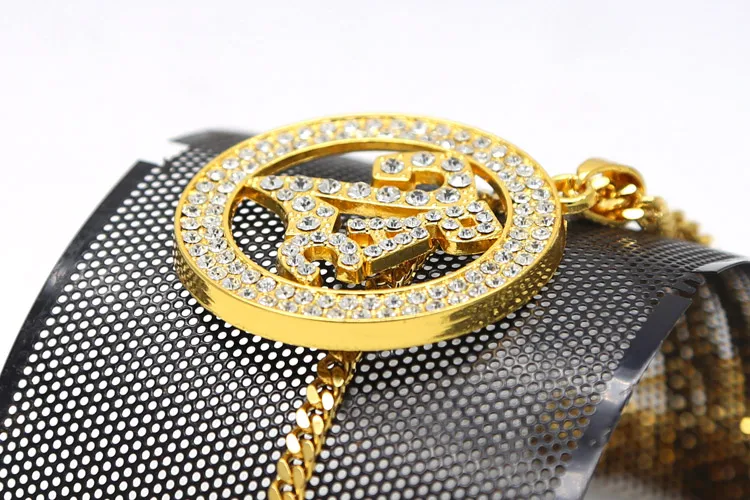 Мужской кулон в стиле хип-хоп с золотым льдом 2pac меддалион Тупак ожерелье