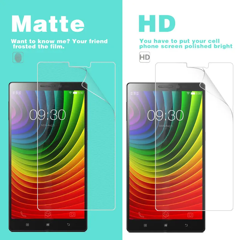 Антибликовая матовая пленка для Lenovo Vibe Z2 Pro K920 6 in HD прозрачная глянцевая экрана