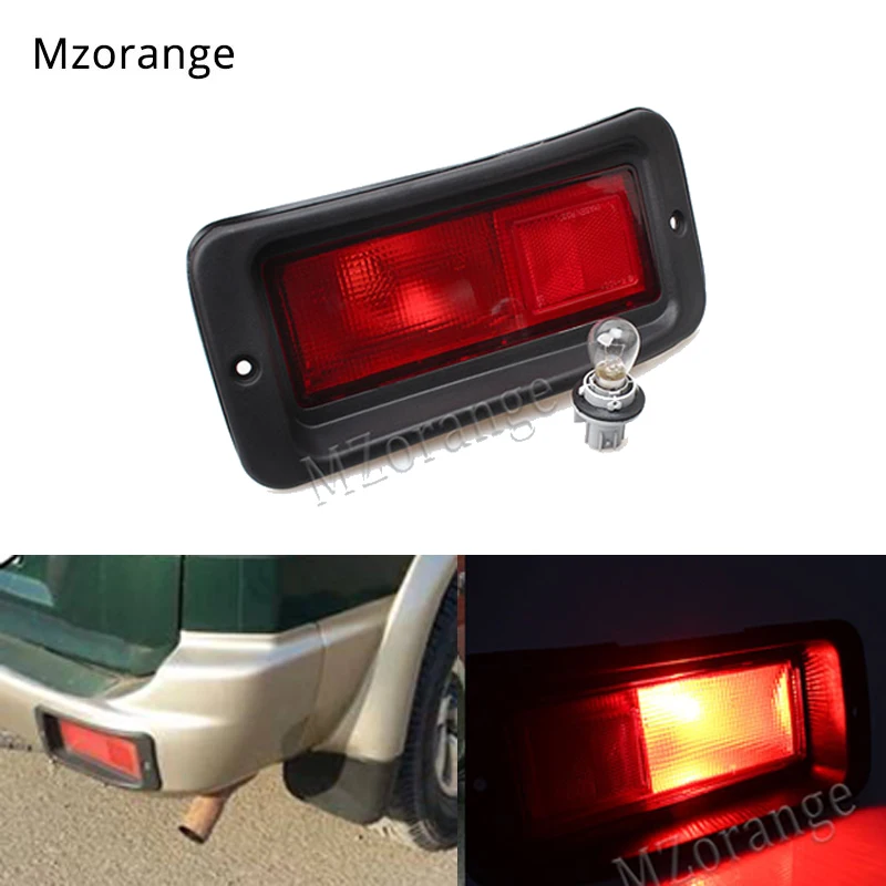MZORANGE, левый/правый задний бампер, светильник, комплект для Mitsubishi Pajero MONTERO Sport 1999-2008, задний бампер, светильник