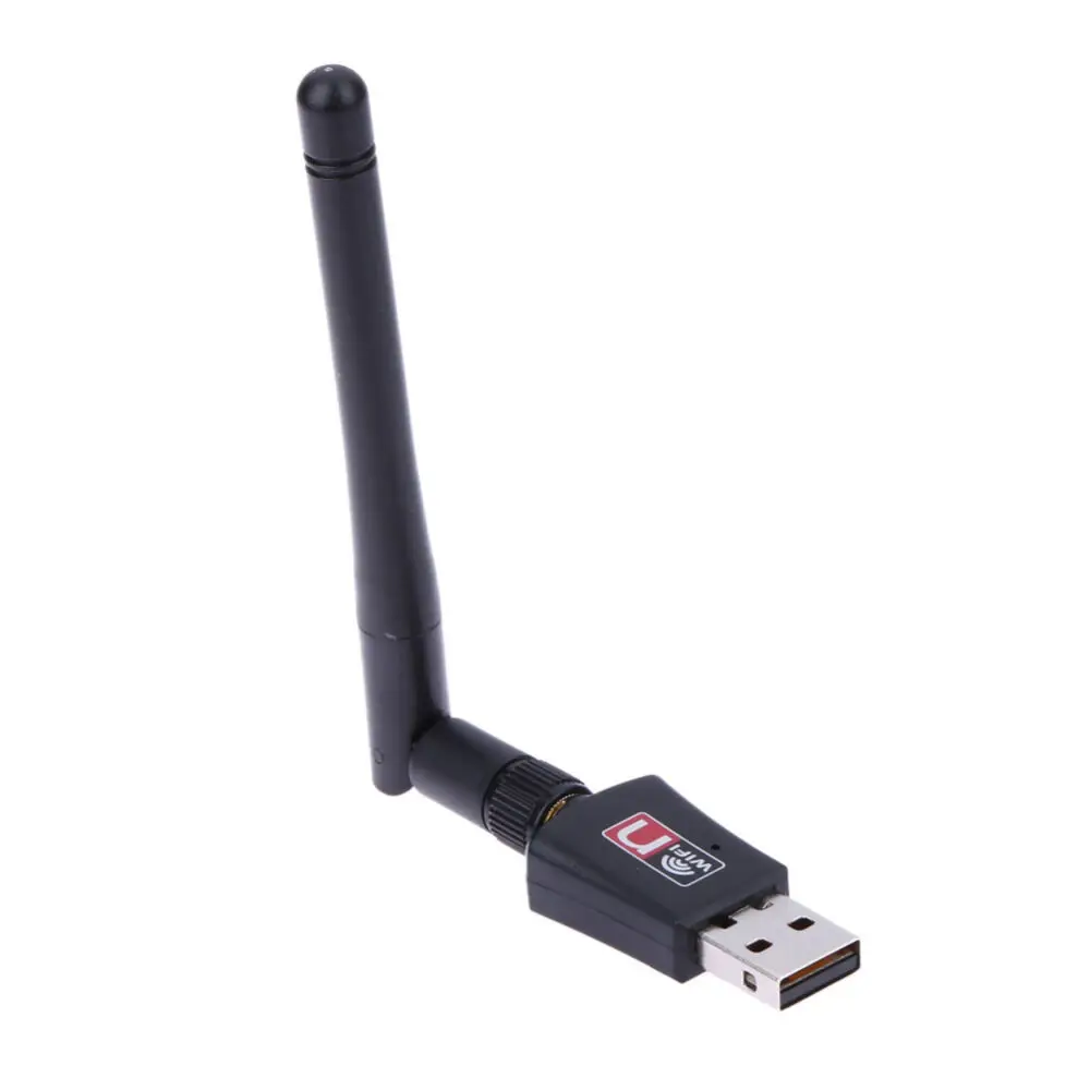 Беспроводная сетевая LAN Карта WiFi USB адаптер 150 Мбит/с 2дб 802.11b/n/g беспроводная антенна