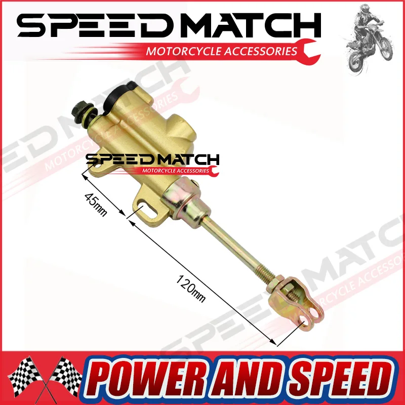 

Dirt bike 110cc Rear Brake Assembly Off-road motorcycle accessories Apollo pump disc brake caliper assembly up and down the pump