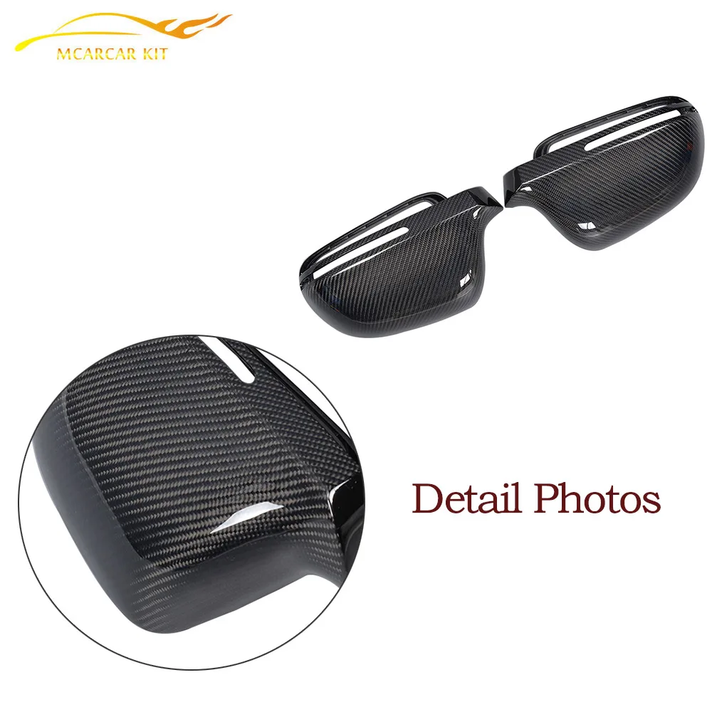 Carbon Fiber Replacement Wing Mirror Covers for Audi Q3 A4 B8 S4 RS4 2008 - 2010 A5 S5 8T 2007 2009 | Автомобили и мотоциклы