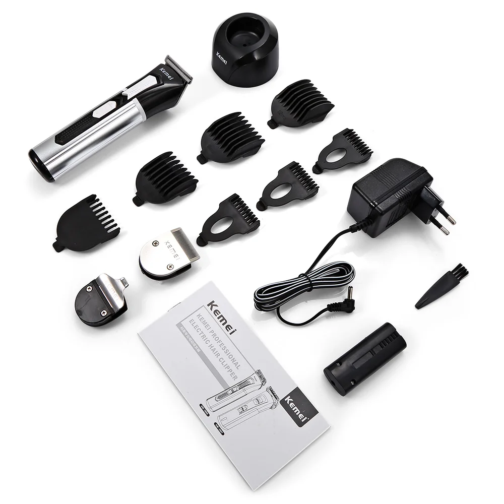 Kemei KM-3007 3 в 1 Профессиональная электрическая машинка для стрижки волос триммер для волос Искусство Надписи инструмент для укладки