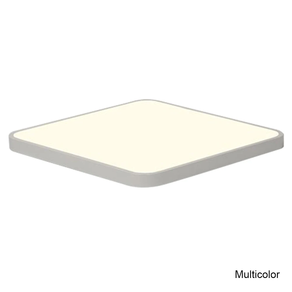 3 Colors Светодиодный потолочный светильник из акрила, супер тонкие лампы для спальни, балконов, светильник с алюминиевой рамой LO88 - Цвет корпуса: 3 Colors