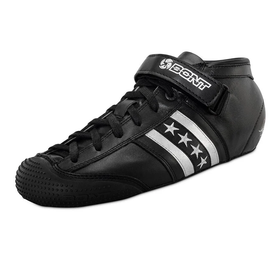 only boot Bont Lowcut Quadstar роликовые коньки пояса из натуральной кожи Heatmouldable стекловолокна загрузки база 4 колёса катание обувь Patines - Цвет: only boot