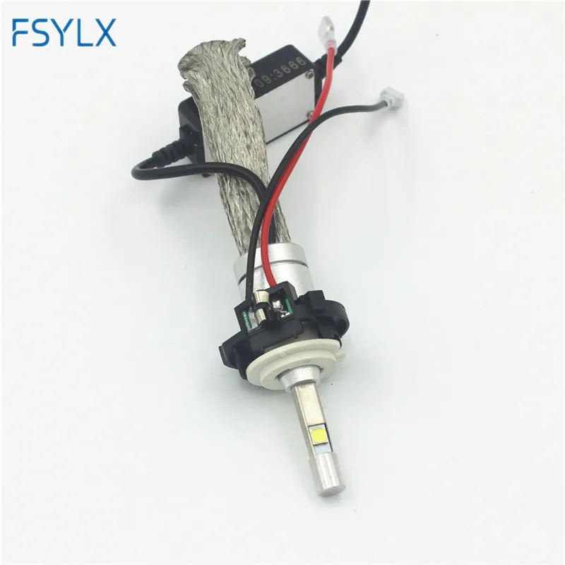 FSYLX 2x H7 светодиодный адаптер для лампы фар для Volkswagen VW Golf MK7 светодиодный Авто H7 База держатель Гнездо для VW Golf MK 7