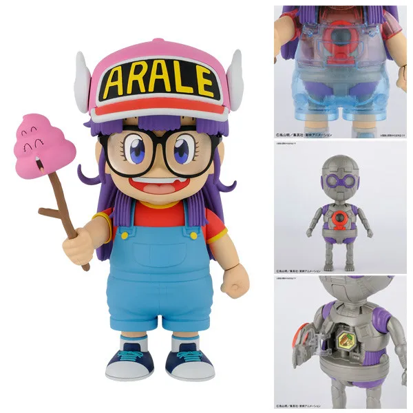 Dragon Ball Z фигурная механика Dr. Slump Arale Строительный набор Япония Аниме