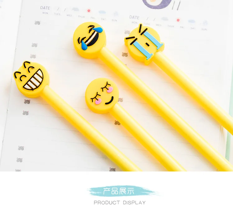4 шт./компл. гелевая ручка милые lapices tinta caneta kawaii lapices tinta материал escolar trousse scolaire Канцелярское вечное перо papelaria