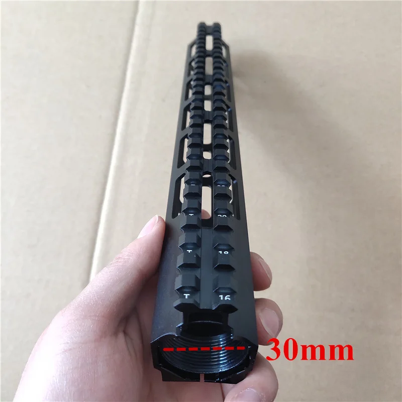 1" 12" 1" AR15 Mlok handguard тонкий Бесплатный Поплавковый M-LOK для винтовки