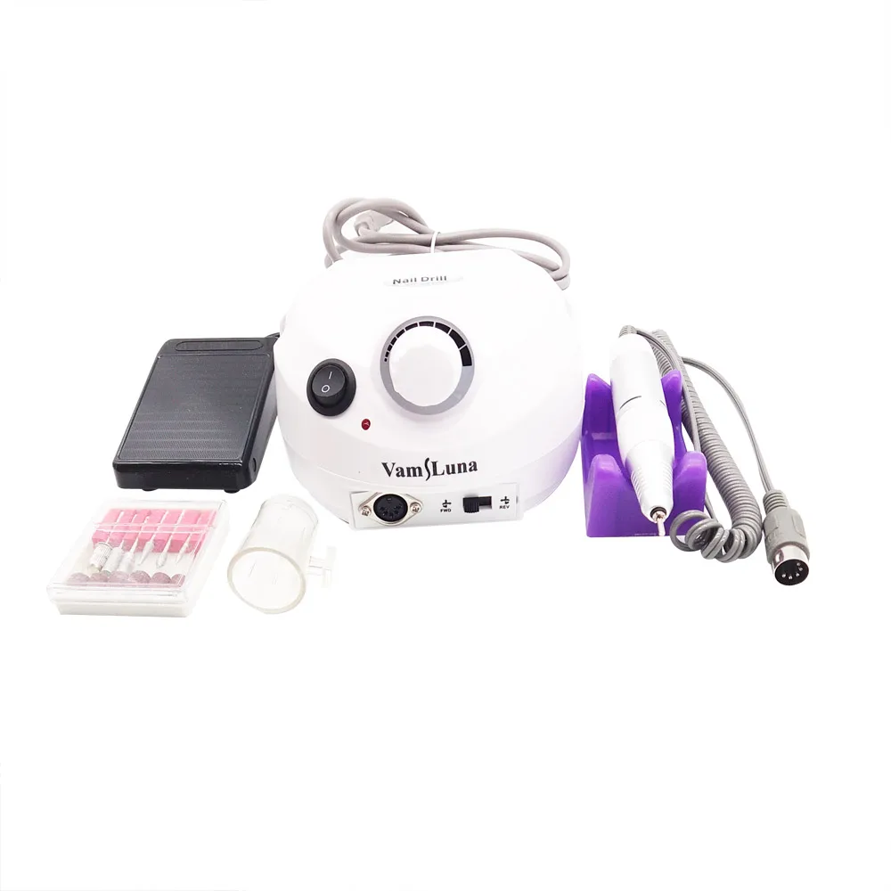 Дрель для ногтей 35 000 об/мин - аппарат маникюра машинка коррекции и педикюра