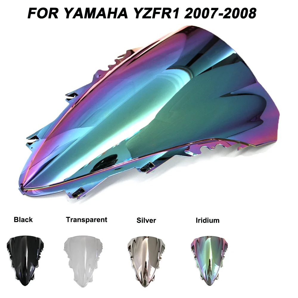 Мотоцикл лобовое стекло Double Bubble ветровое для Yamaha YZFR1 YZF R1 yzf r1 2007 2008 2008|Козырьки от