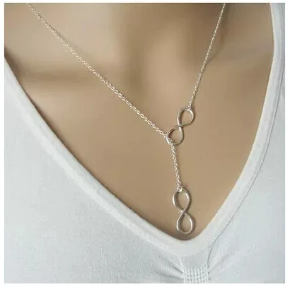Оптовая продажа Love два листья кулон ожерелье-цепочка для женщин Bijoux (украшения