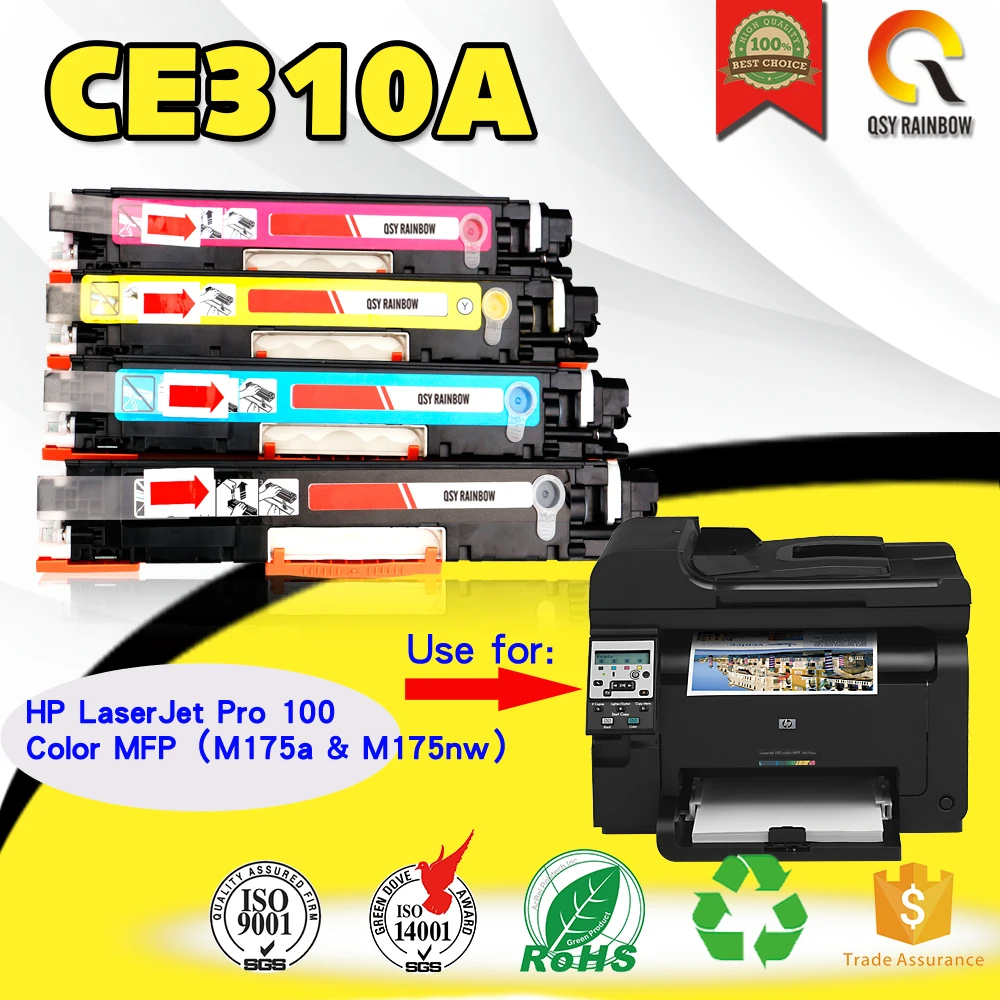 Пурпурный цветной тонер картридж совместимый с HP TopShot LaserJet Pro M275 MFP высокое