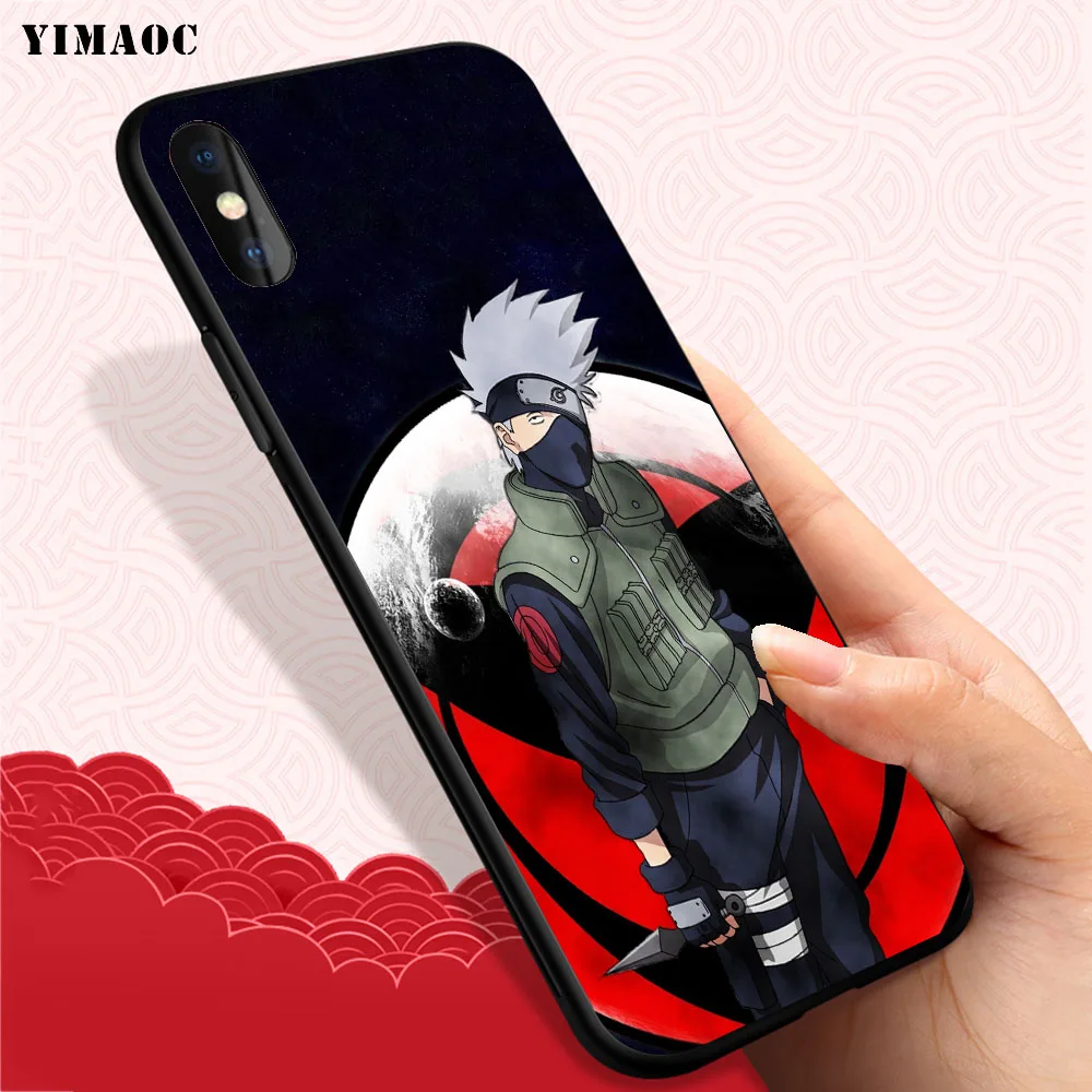 YIMAOC Наруто мягкий чехол для iPhone XS Max XR X 7 8 6 S Plus 5 5S SE |