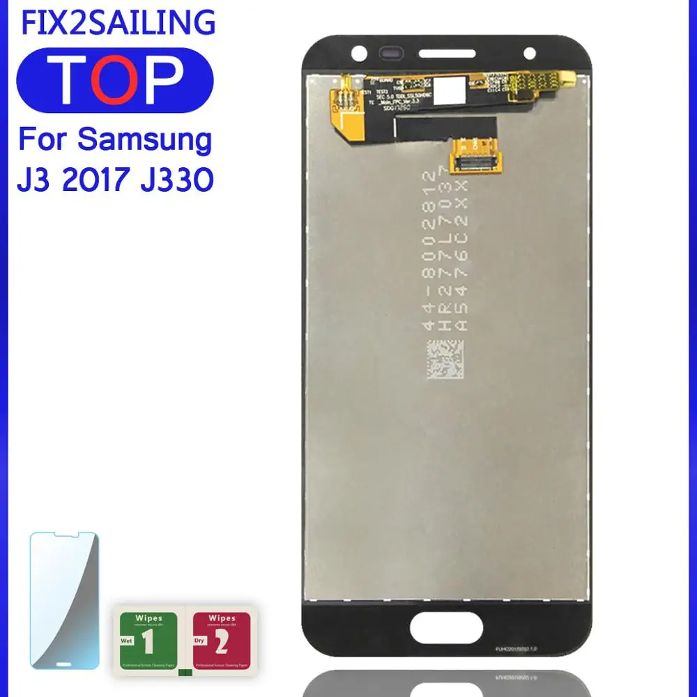 AMOLED ЖК-дисплей J330 100% протестированный рабочий ЖК-сенсорный экран дигитайзер в