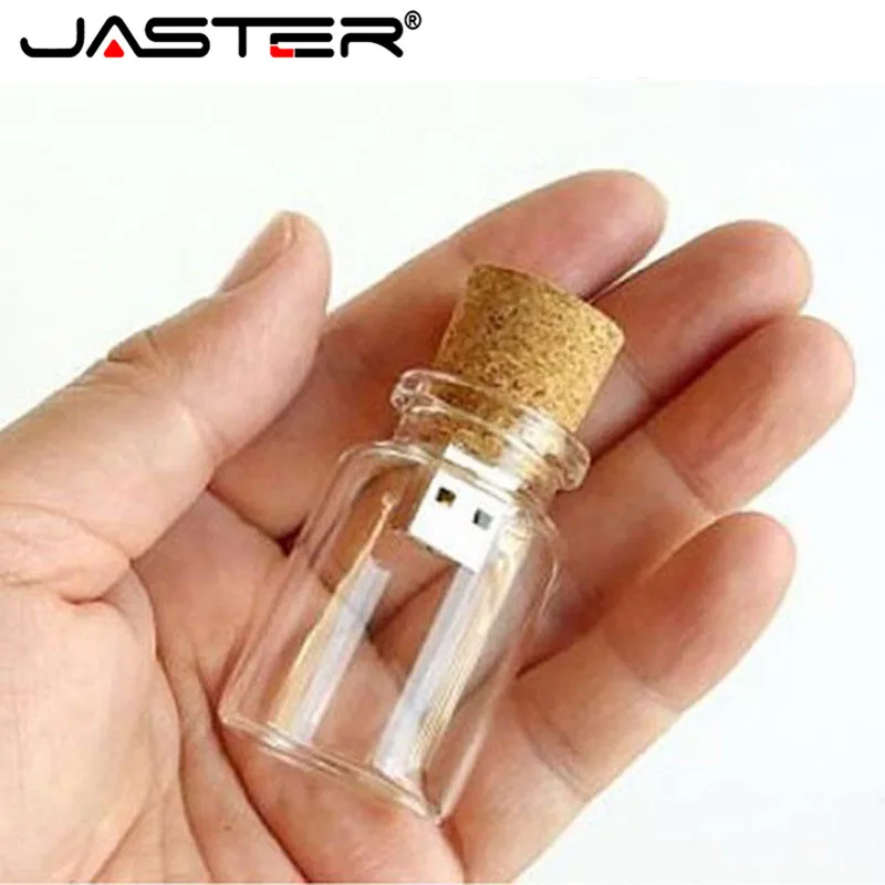JASTER (бесплатный логотип) флешка для желаний 4 ГБ 8 16 32 64 стеклянная карта памяти U