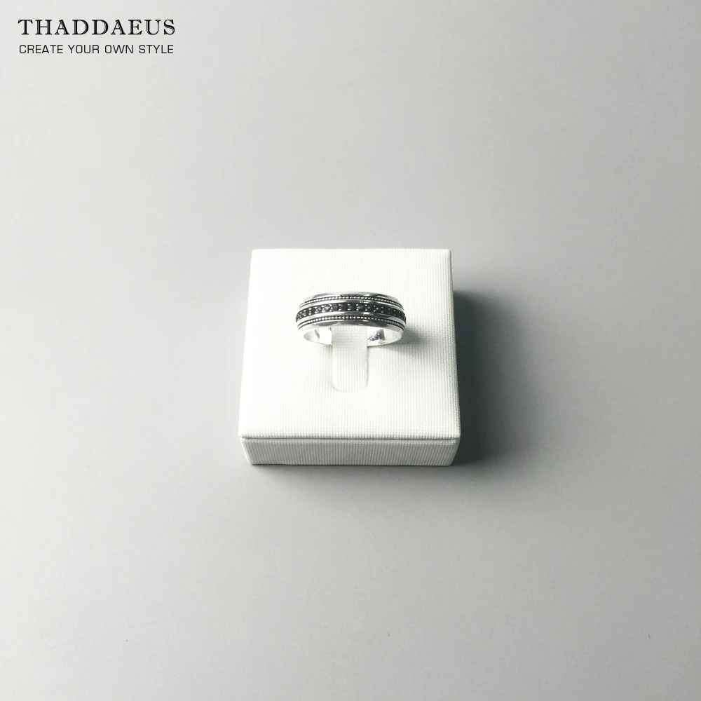 Полосой обгона кольцо Европа Стиль украшения для души качественные Для мужчин и