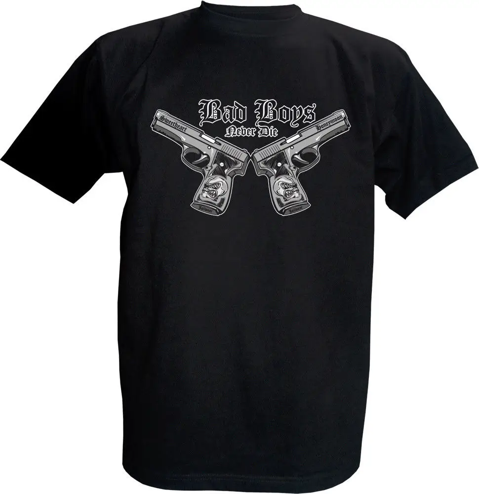 2019 Летняя мужская футболка жакет для плохих мальчиков черная на заказ|Мужские