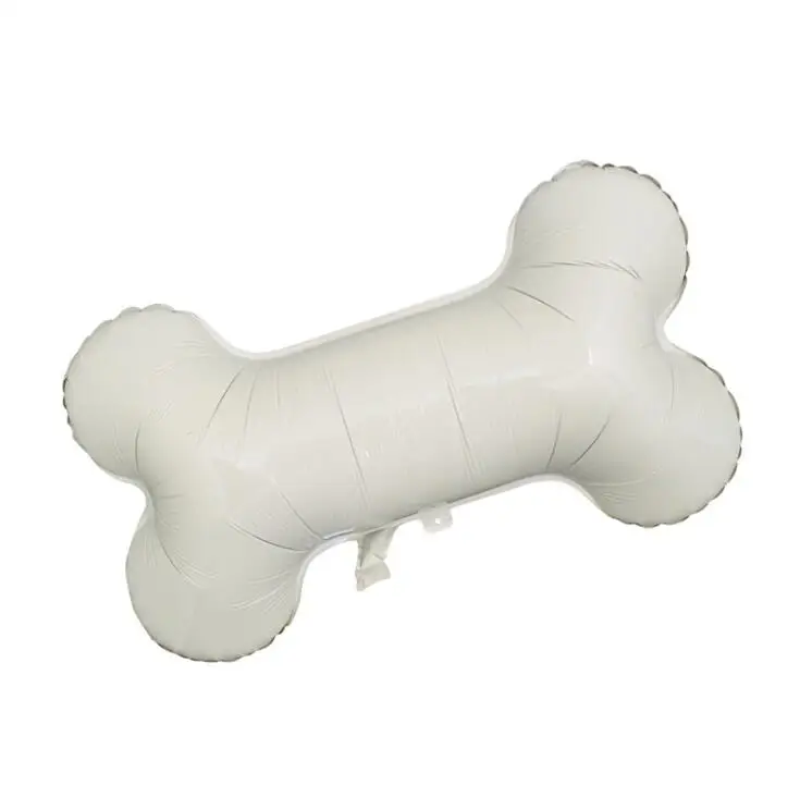 

1pcs 45*75cm Dogs Bone Balloon Happy Birthday Aluminum foil balloon birthday party decor baby shower Kid pet inflatable bone toy